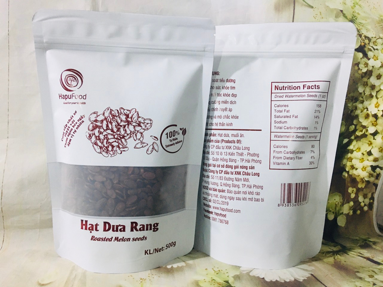 Hạt dưa rang 500g